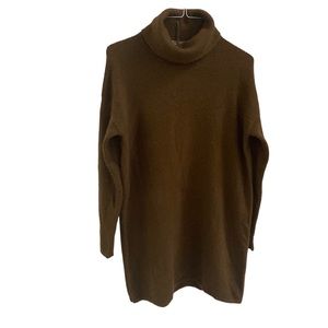 Forever 21 Cowl Neck Sweater Dress Size Large